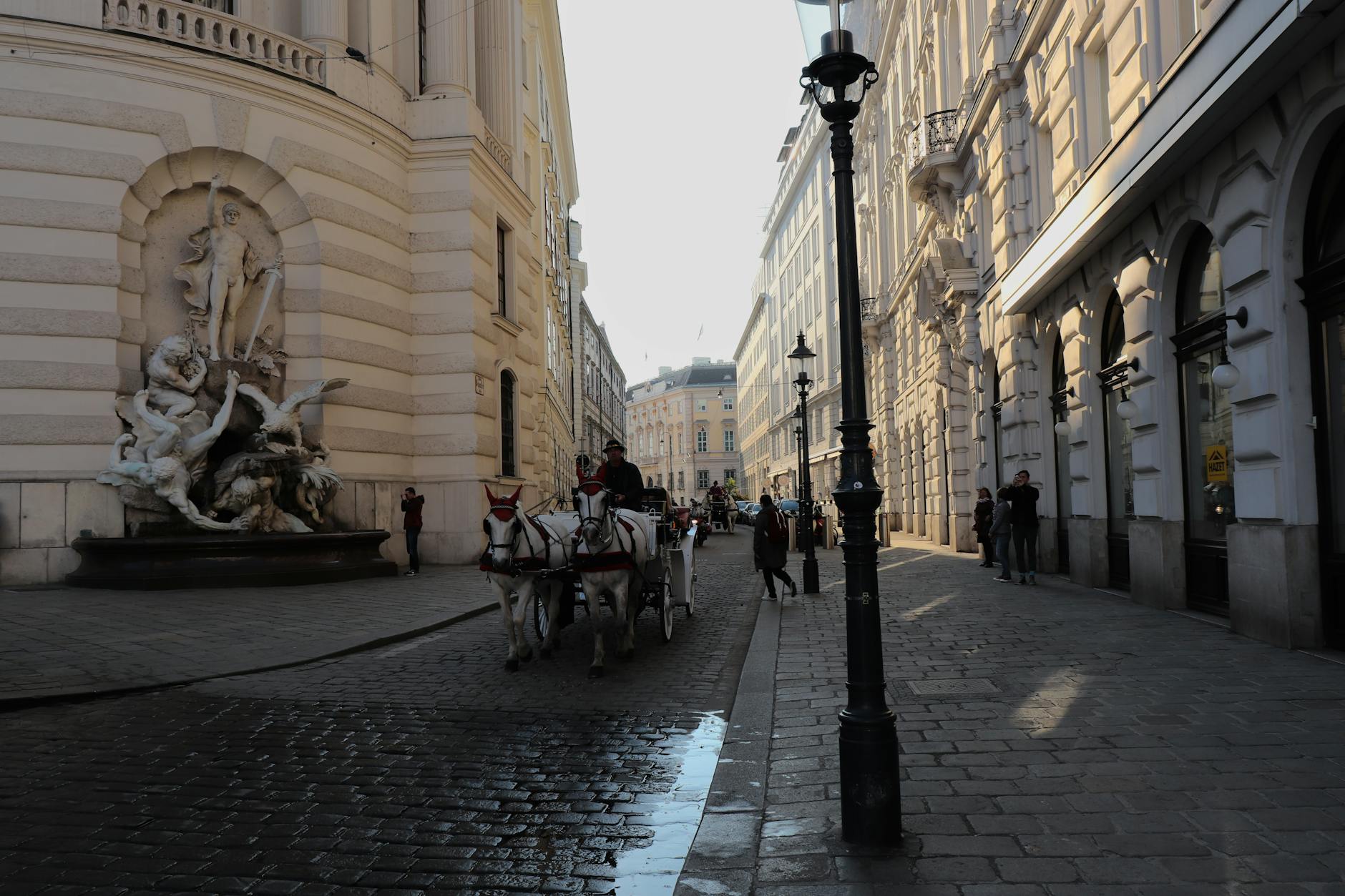Vienna's inner-city cobblestones — the reason walking shoes top every packing list