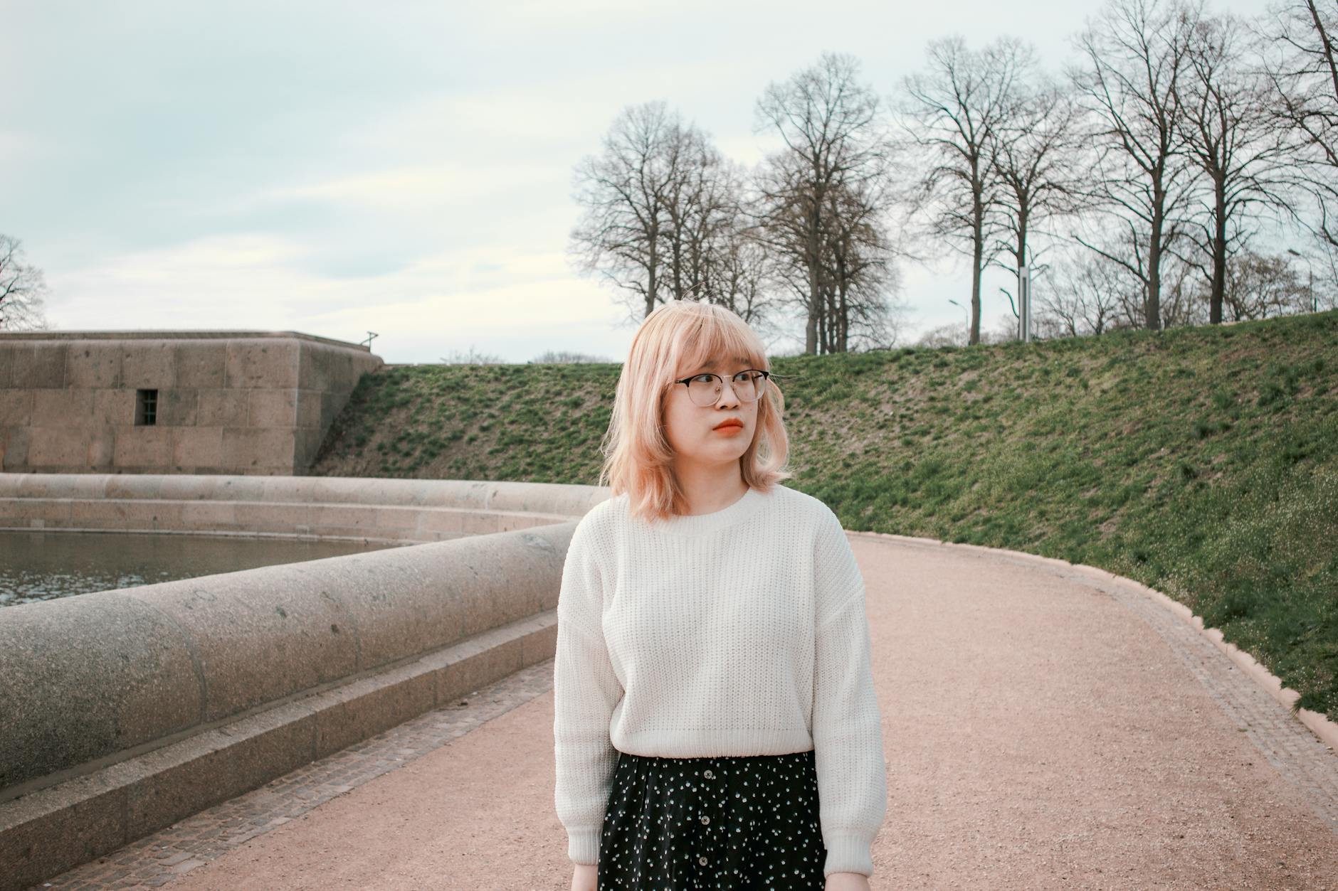 Layered spring dressing for variable Vienna April and May weather