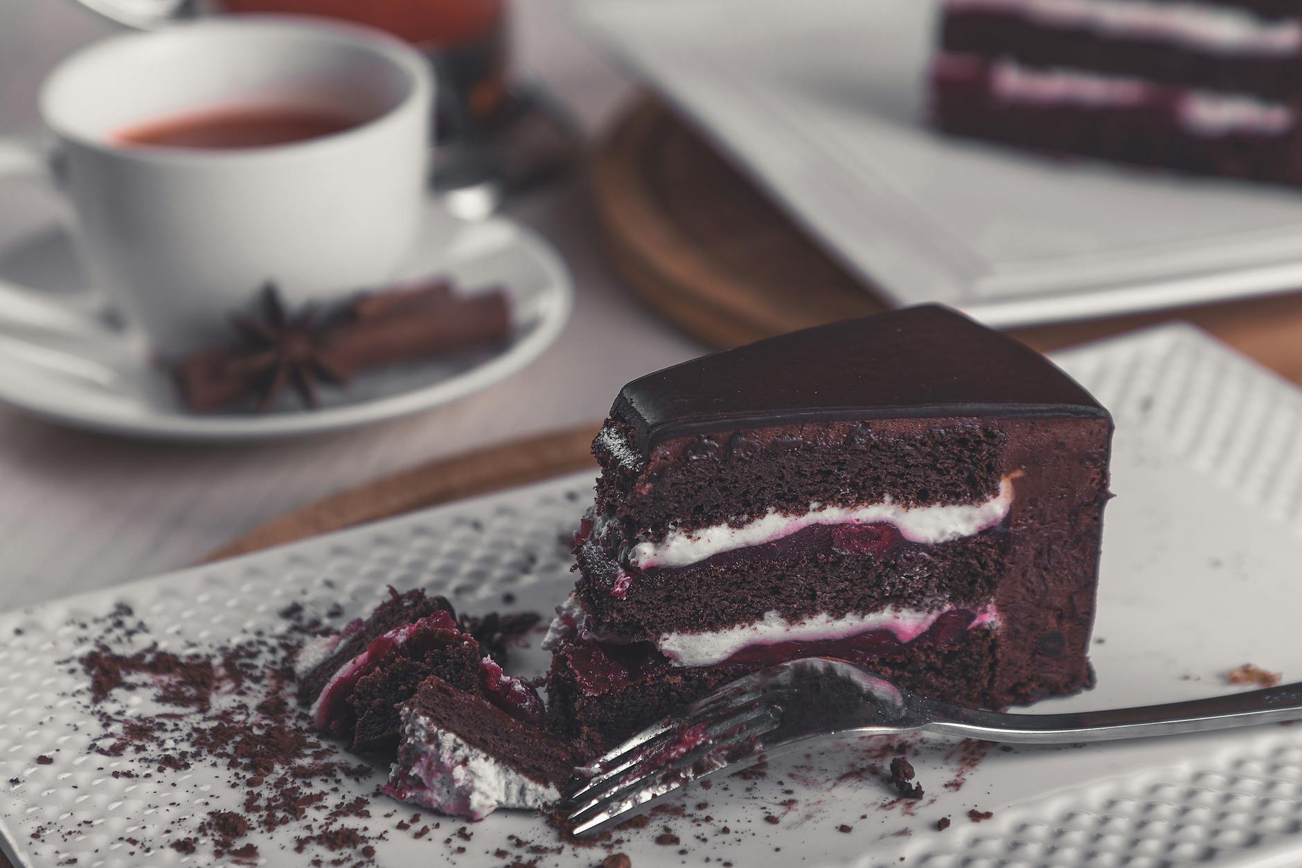 The original Sachertorte — invented 1832 by 16-year-old Franz Sacher for Prince Metternich