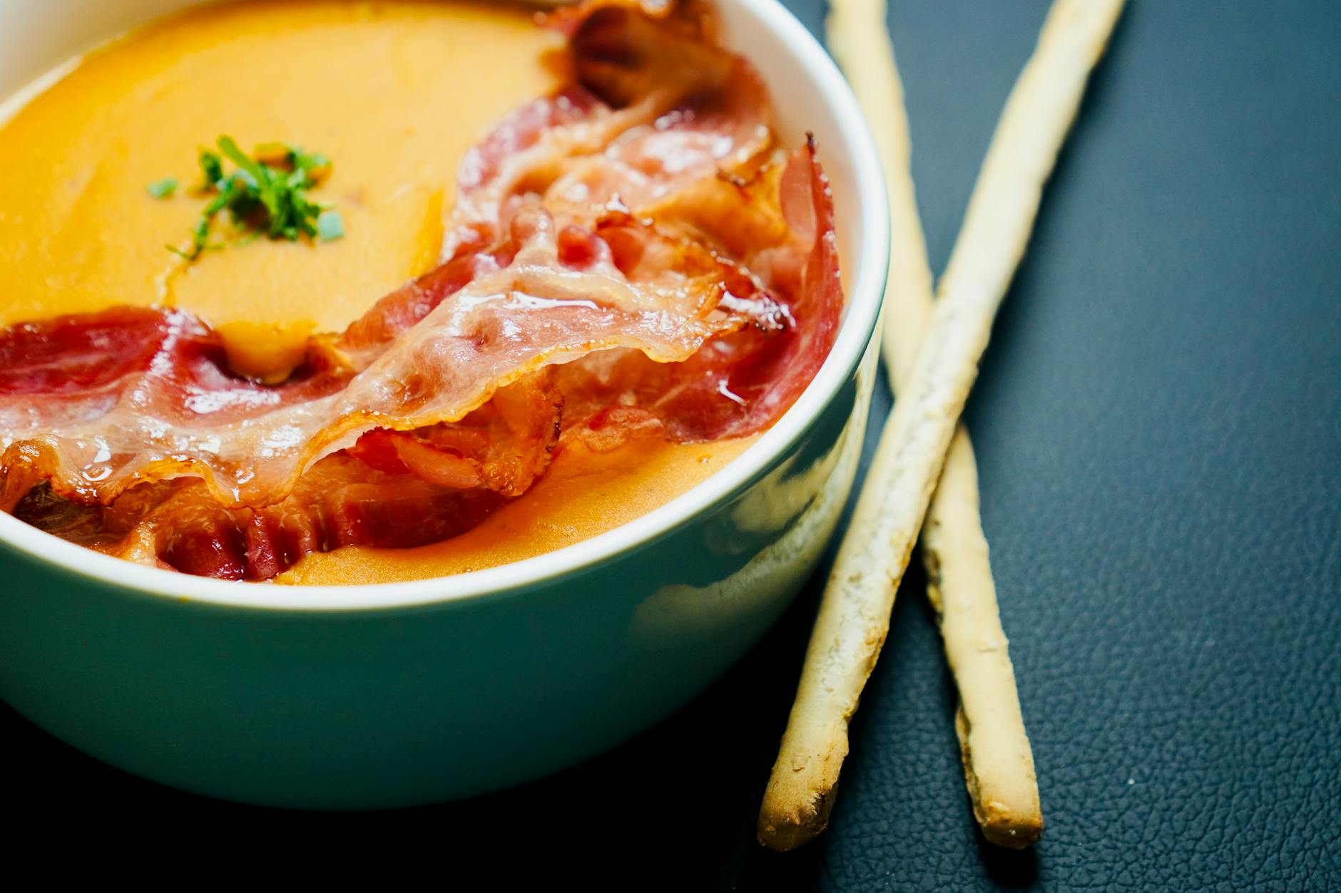 Frittatensuppe — Vienna's sliced pancake soup, served as a starter at most traditional restaurants