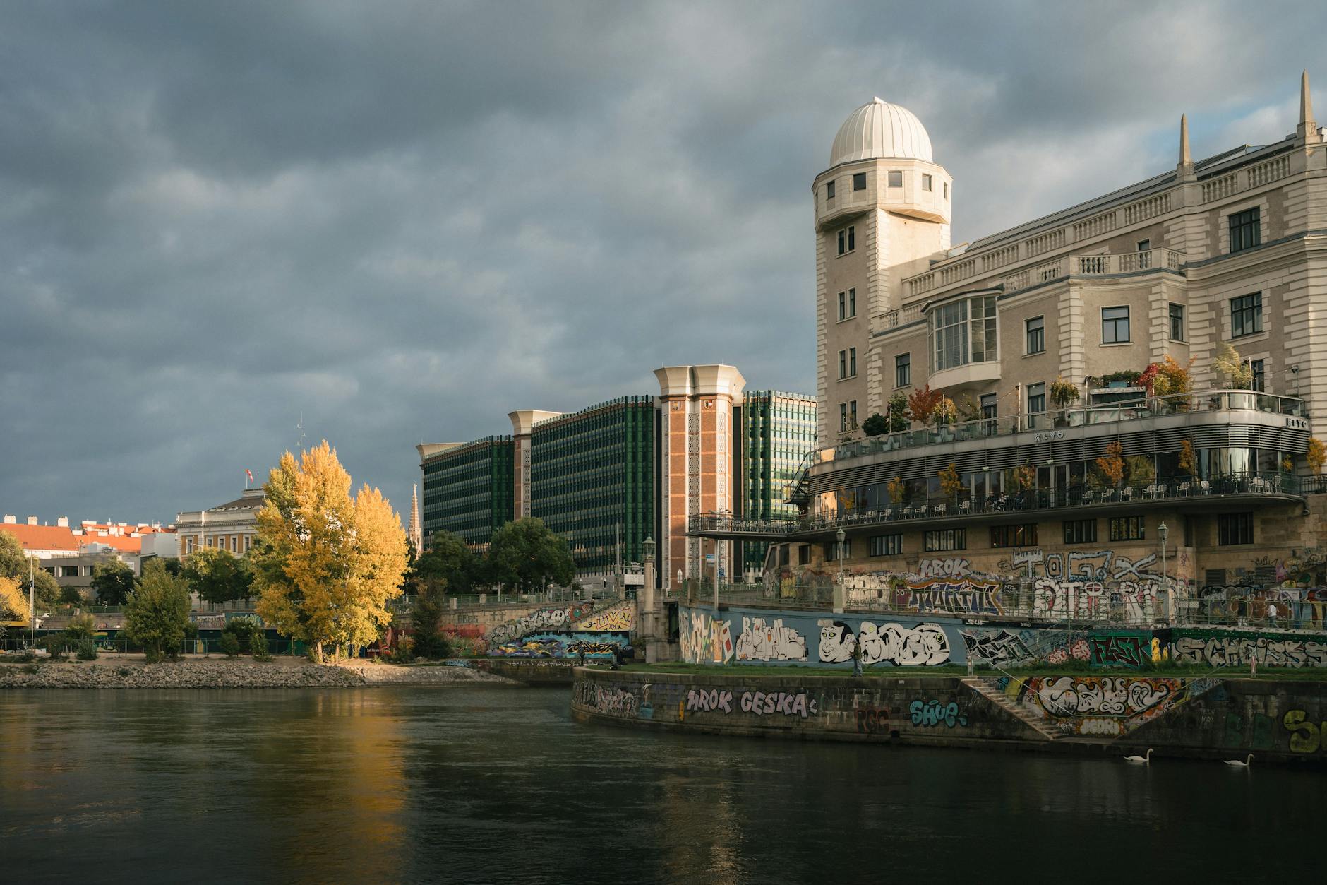 The Donaukanal's ever-changing street art is one of Vienna's great free walks