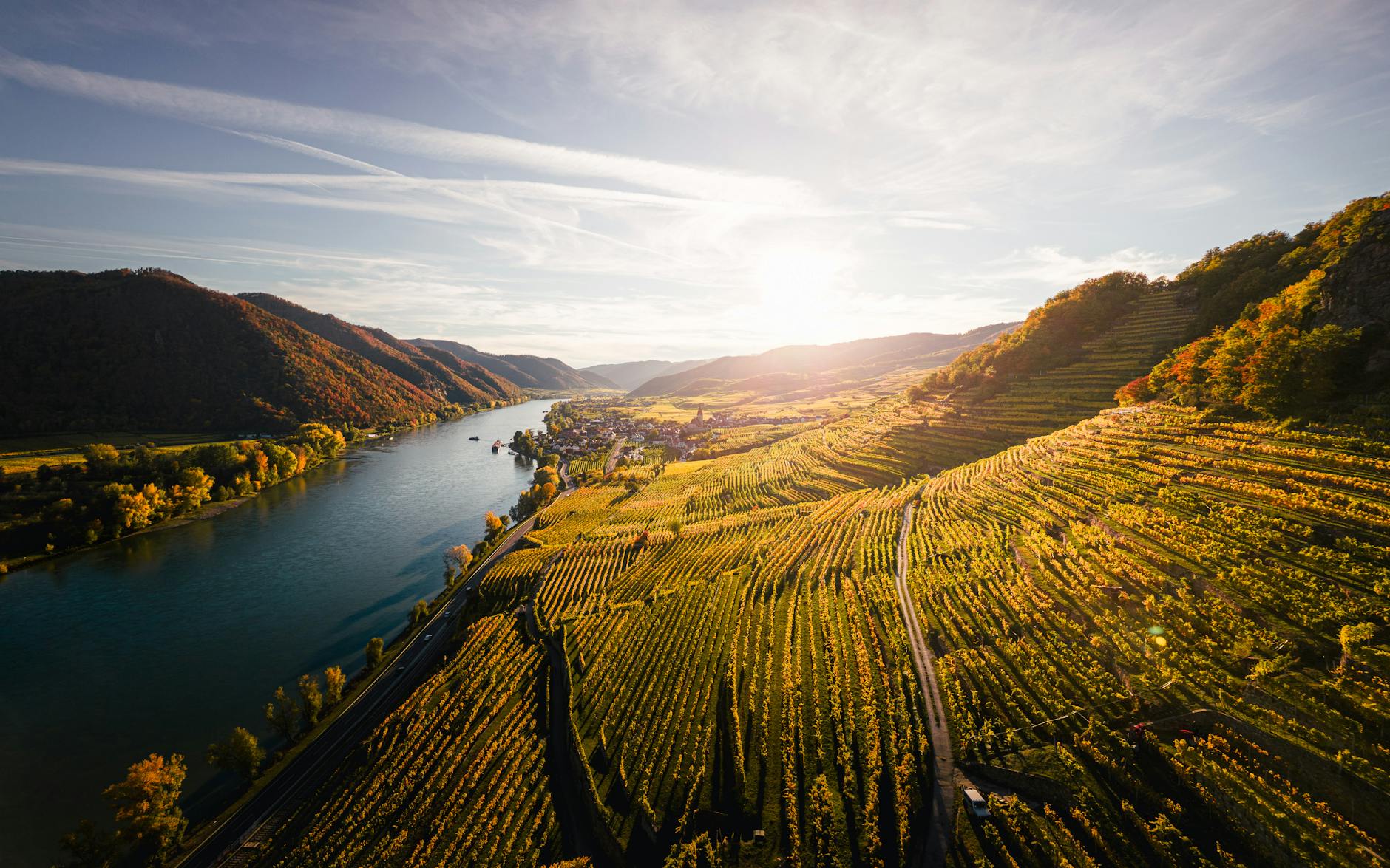 The Wachau Valley — UNESCO terraced vineyards an hour west of Vienna
