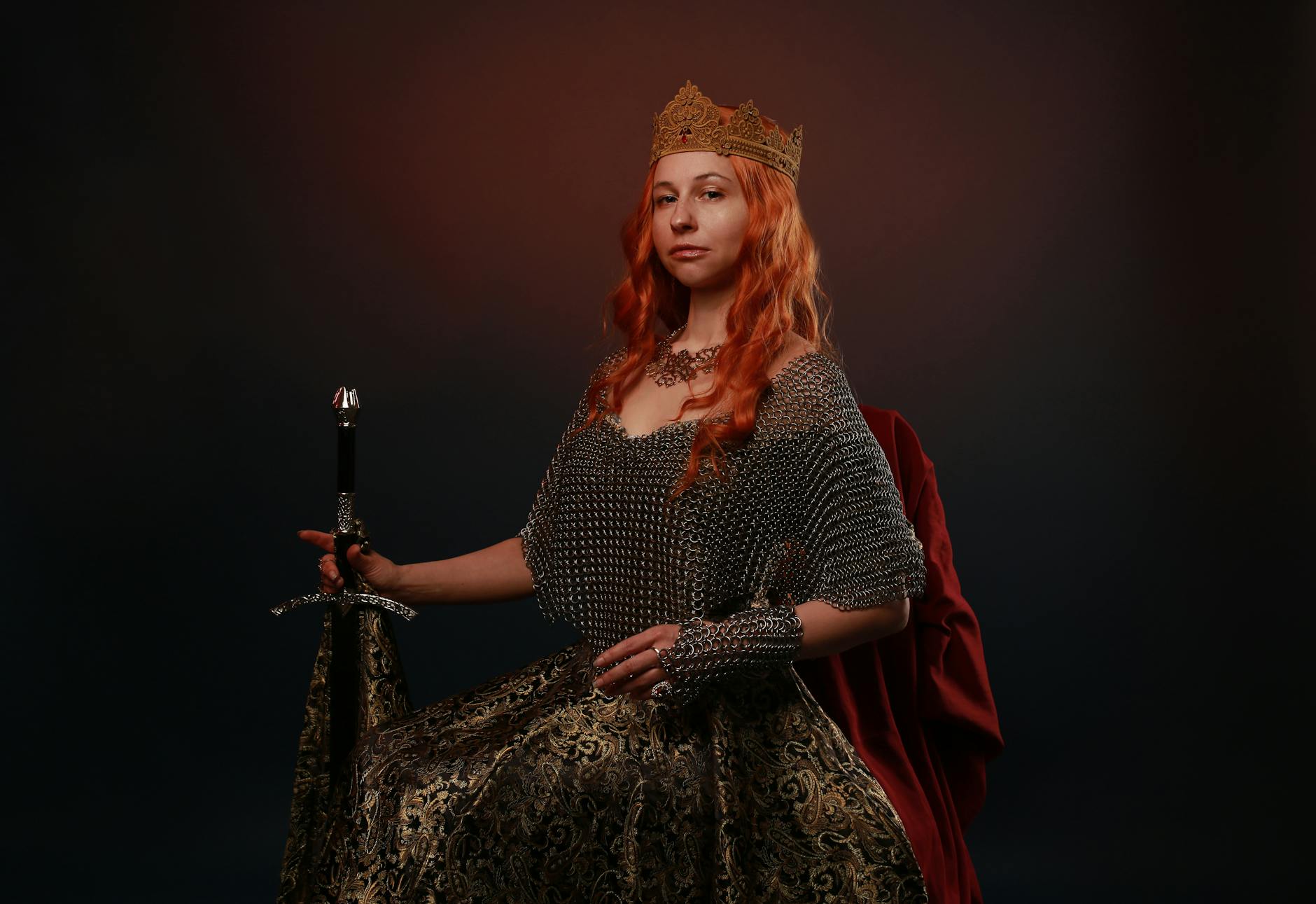 A historical empress gown from the Habsburg era