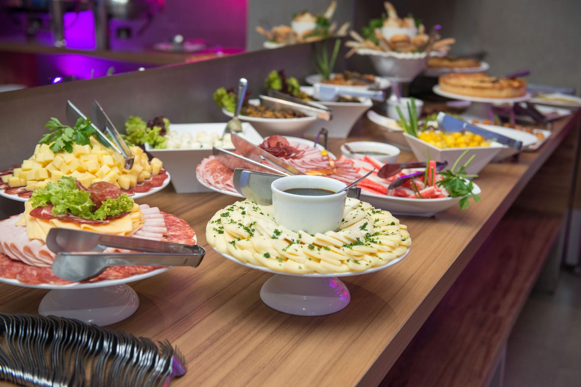 Heuriger cold buffet food