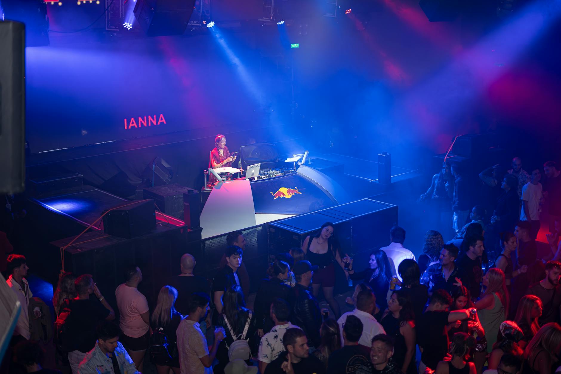 Vienna club scene with DJ