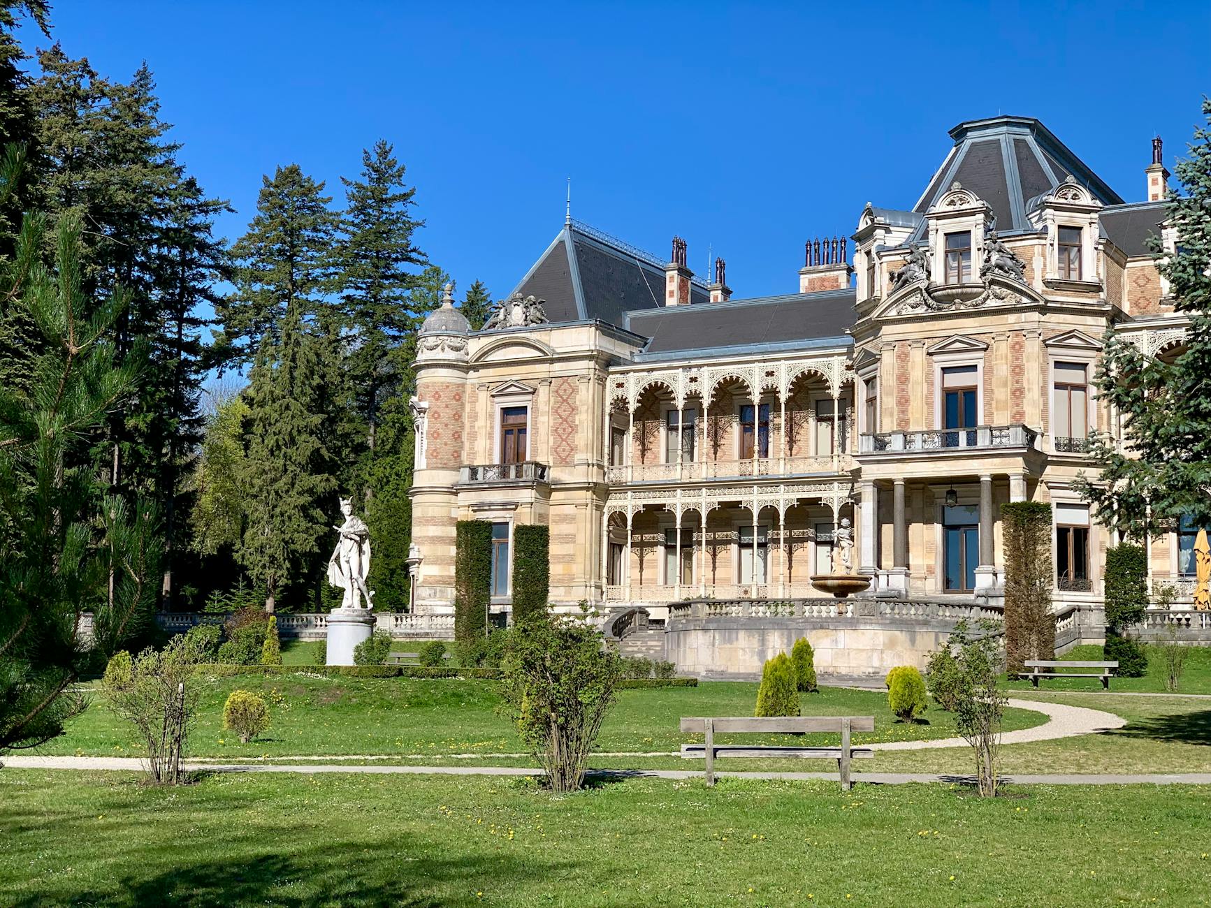 The Hermesvilla in Lainzer Tiergarten was Sisi private retreat