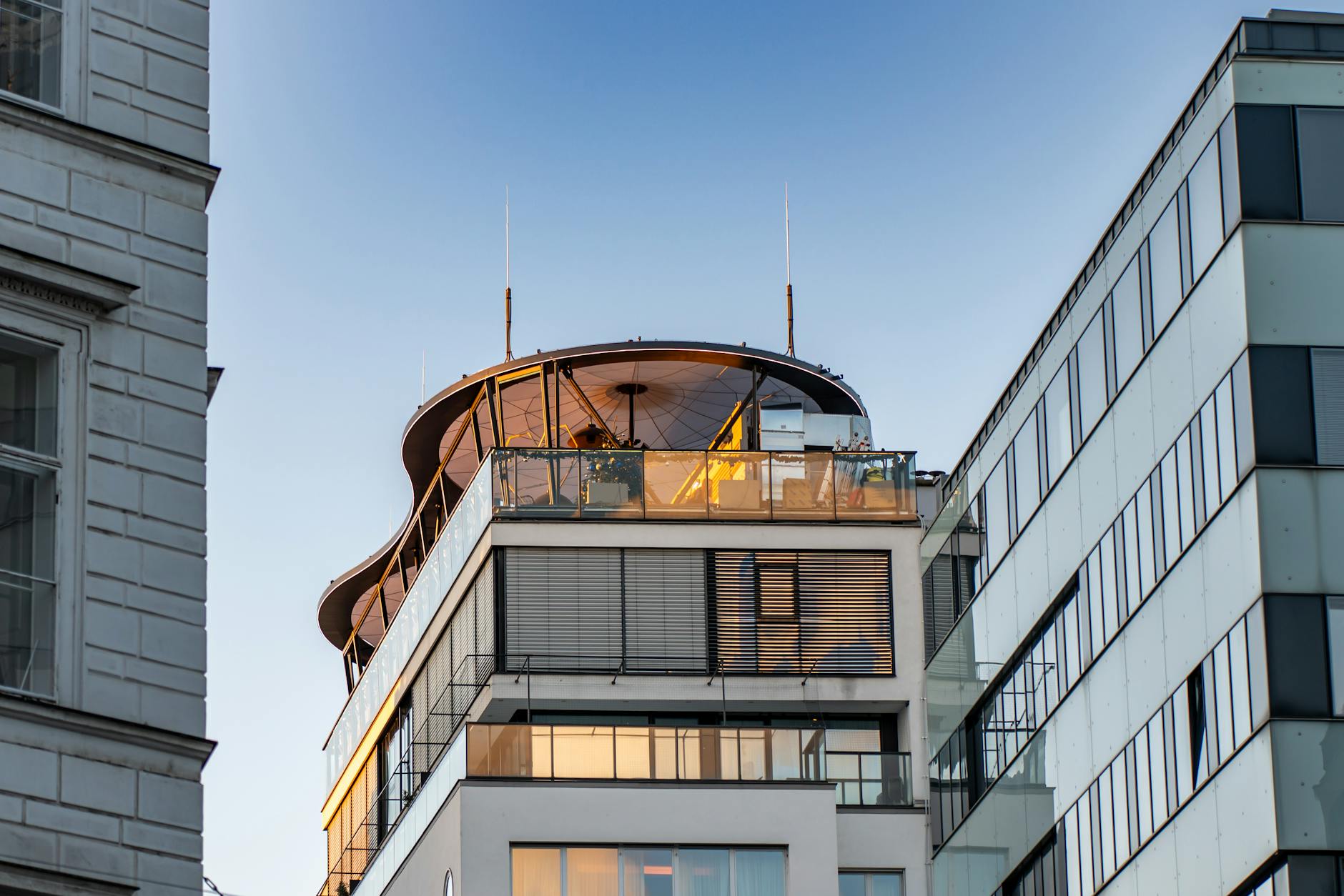 Vienna rooftop bars sunset views