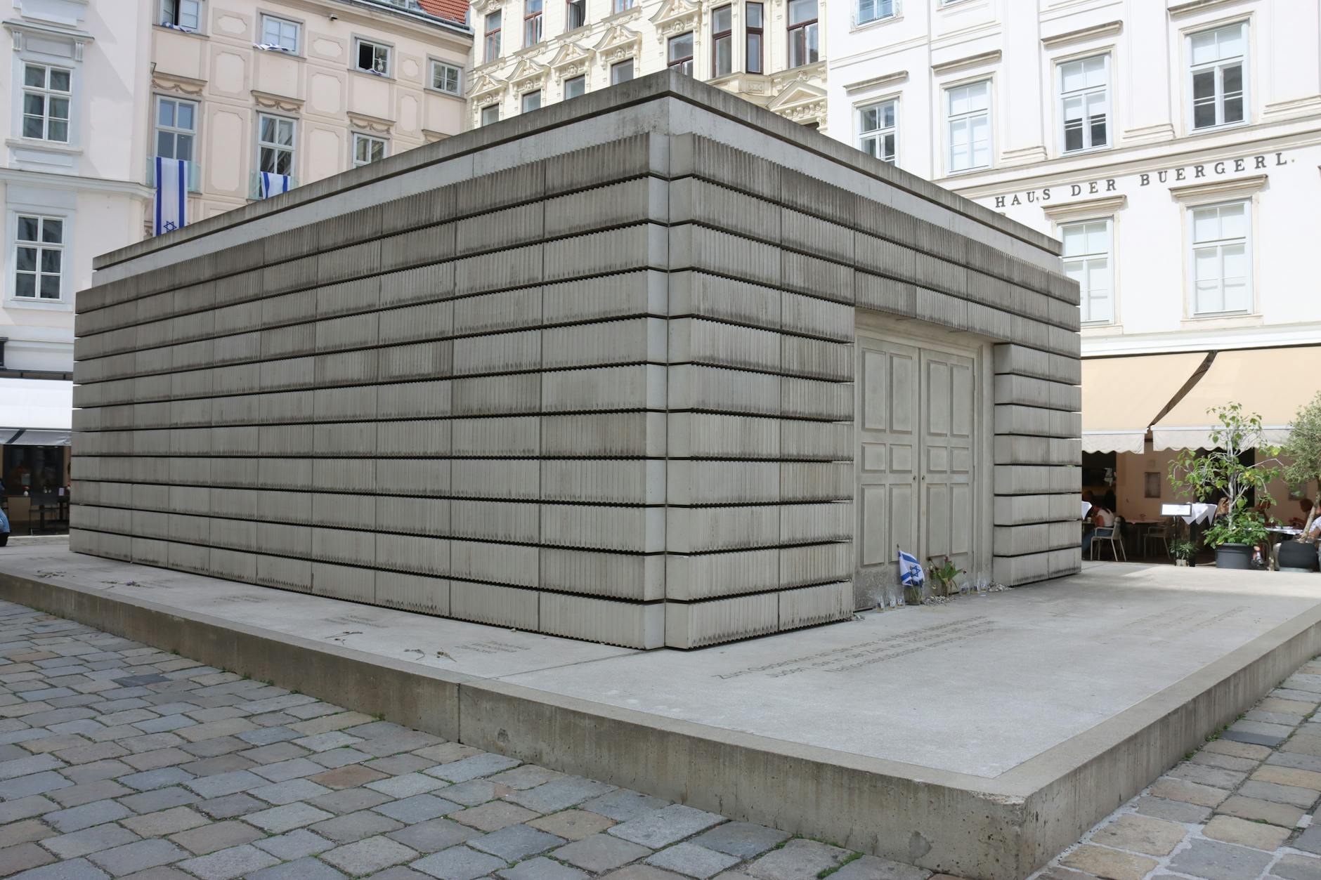 The Holocaust Memorial on Judenplatz