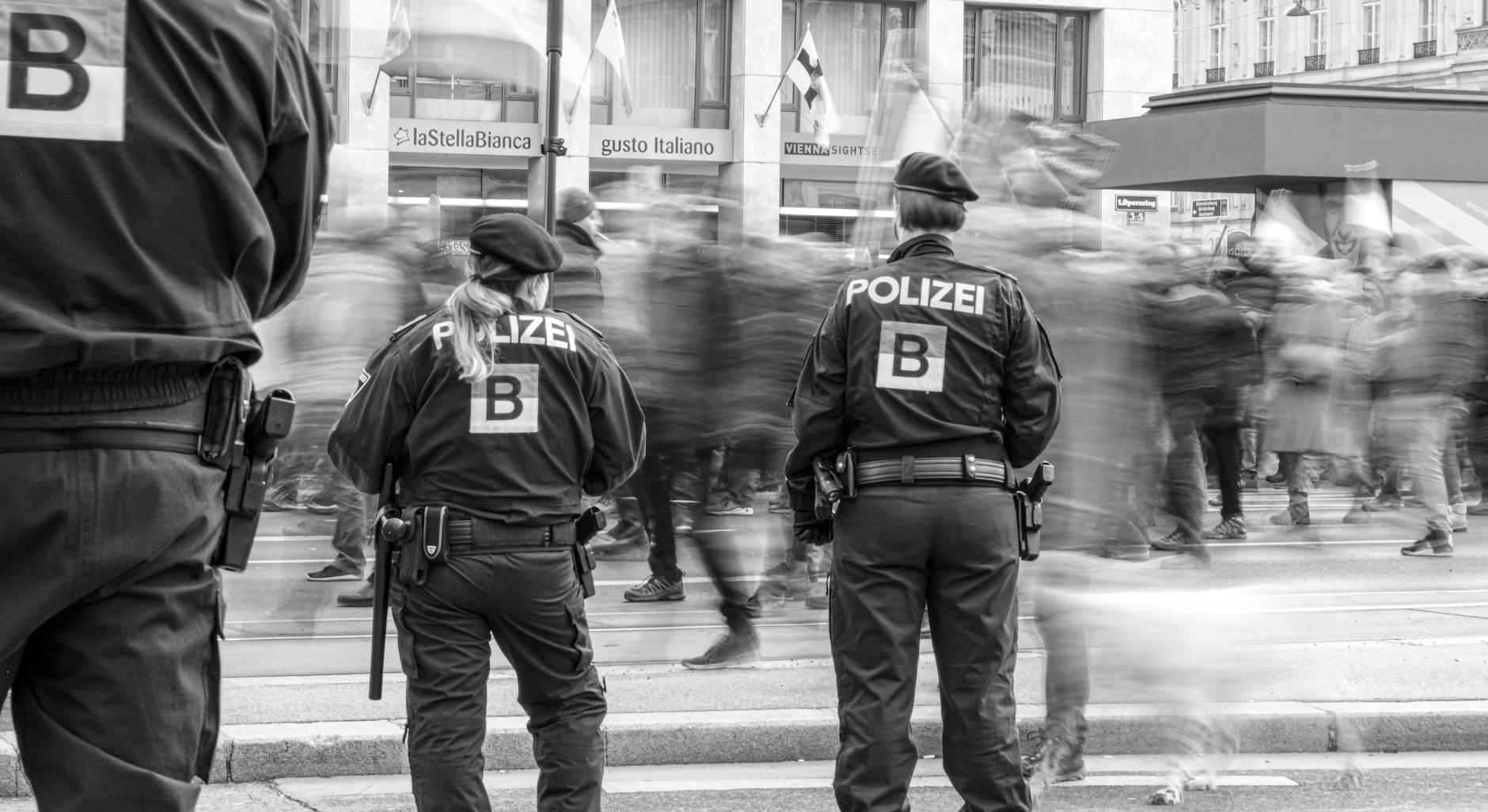 Vienna police presence for tourist safety
