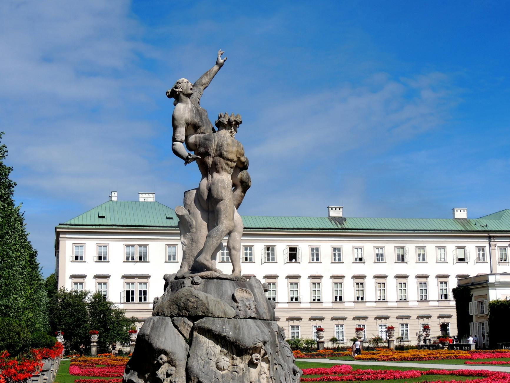 Mirabell Palace Gardens, Sound of Music filming location